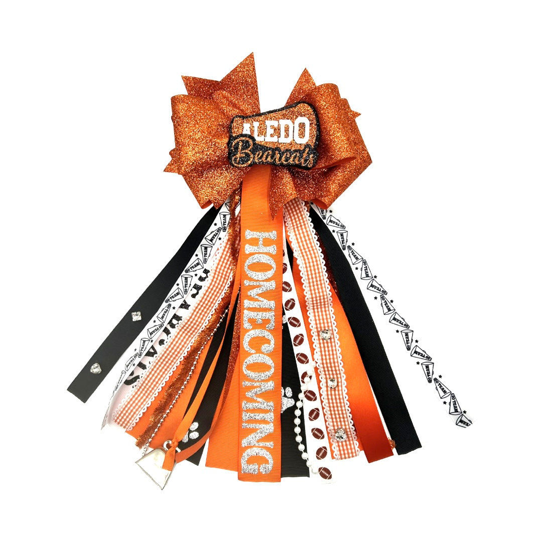 Aledo Bearcats Homecoming Mum Bow