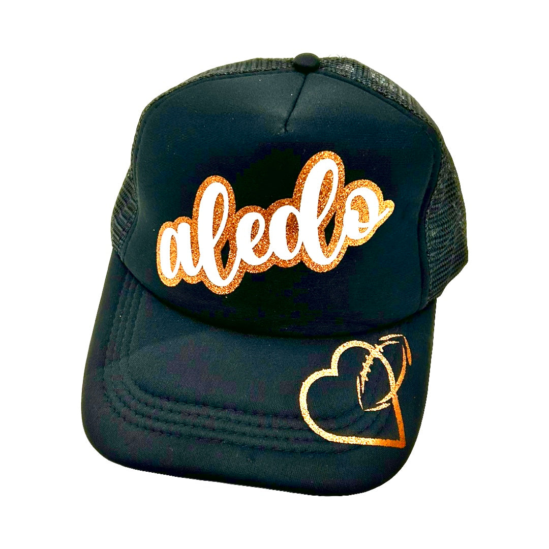 Aledo Bearcats Glitter Trucker Hat