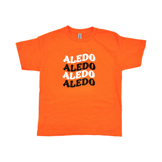 Youth School Spirit Shirt- Orange Aledo