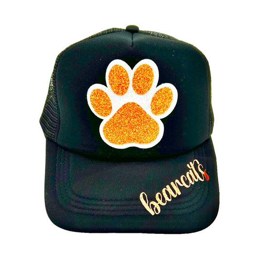 Aledo Glitter Paw Trucker Hat