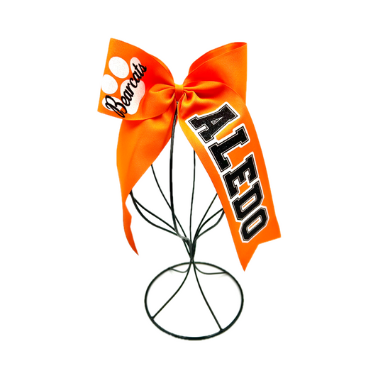 Large College Style Cheer Bow