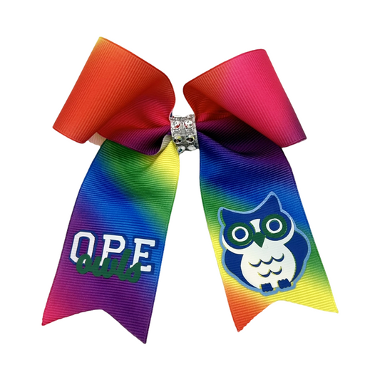 Small Rainbow Ozzy OPE Bow