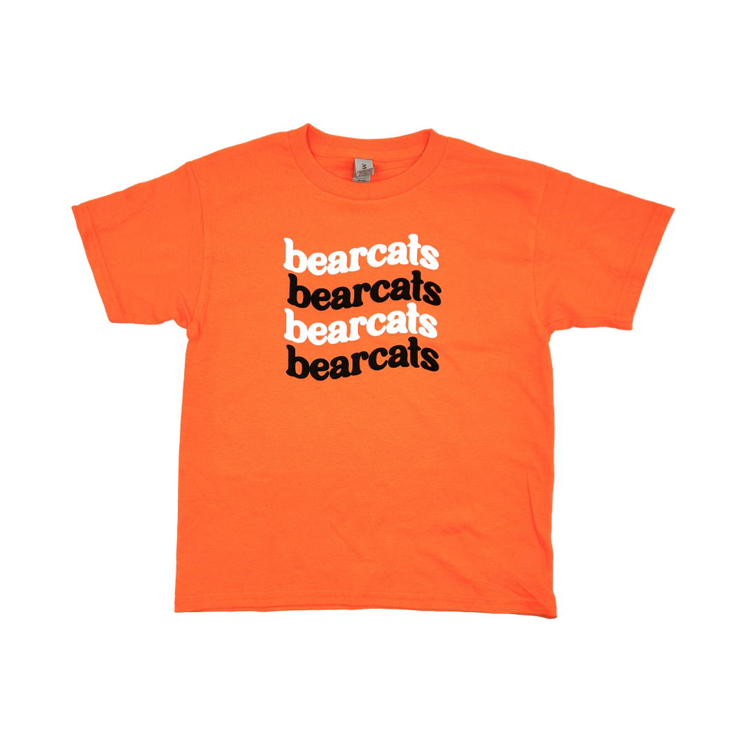 Youth School Spirit Shirt- Orange Bearcats