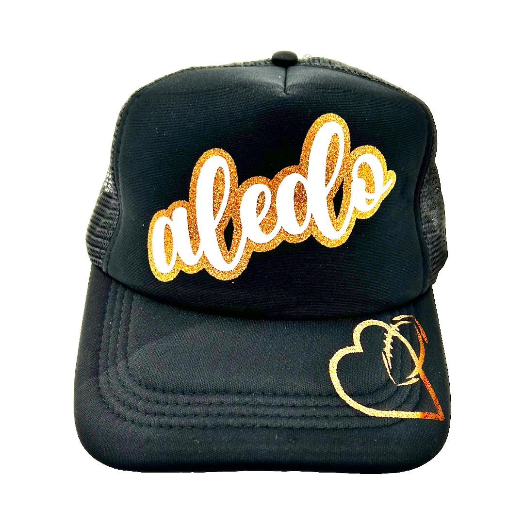 Aledo Bearcats Glitter Trucker Hat