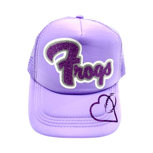 TCU Frogs Layered Trucker Hat