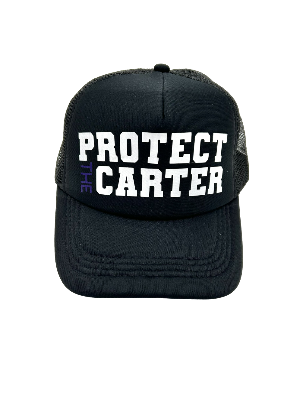 TCU Protect the Carter Vinyl Trucker Hat